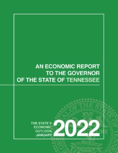 Cover of 2022 Economic Report to Governor