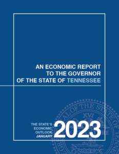 Cover of 2023 Economic Report to Governor