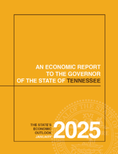 Cover of the 2025 Economic Report to the Governor